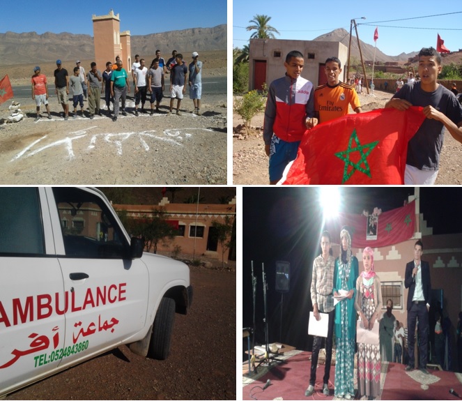 إختتام فعاليات الانشطة الثقافية و الرياضية و الفنية إحتفالا بعيد الاضحى المبارك بدوار أركيون إقليم زاكورة المغرب-1