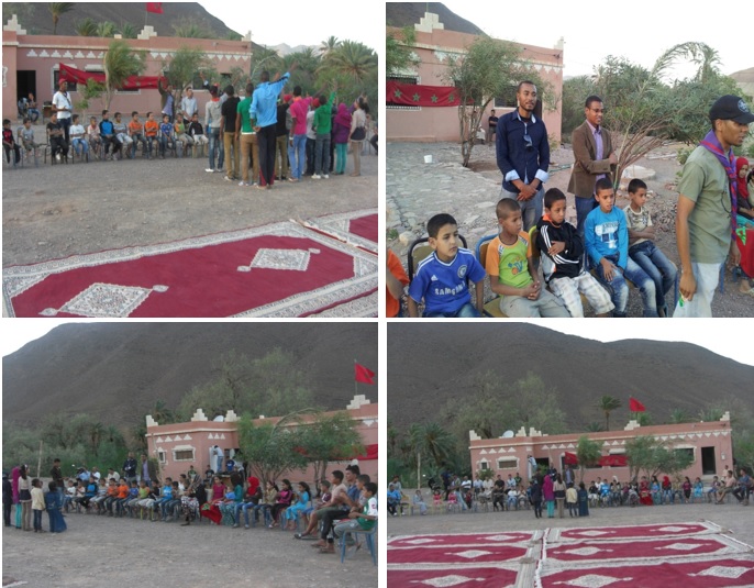 إختتام فعاليات الانشطة الثقافية و الرياضية و الفنية إحتفالا بعيد الاضحى المبارك بدوار أركيون إقليم زاكورة المغرب-6