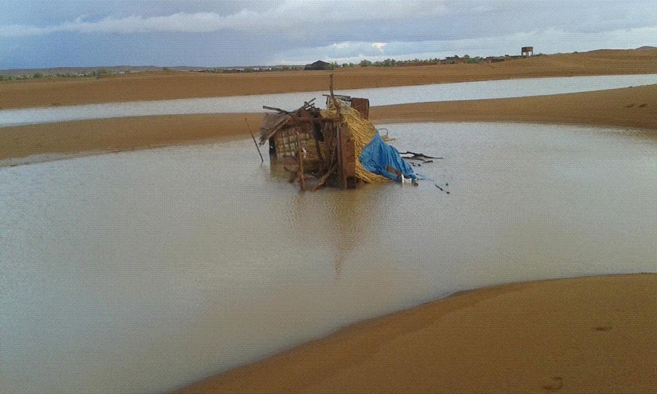فيضانات الشكاكة بامحاميد الغزلان (9)