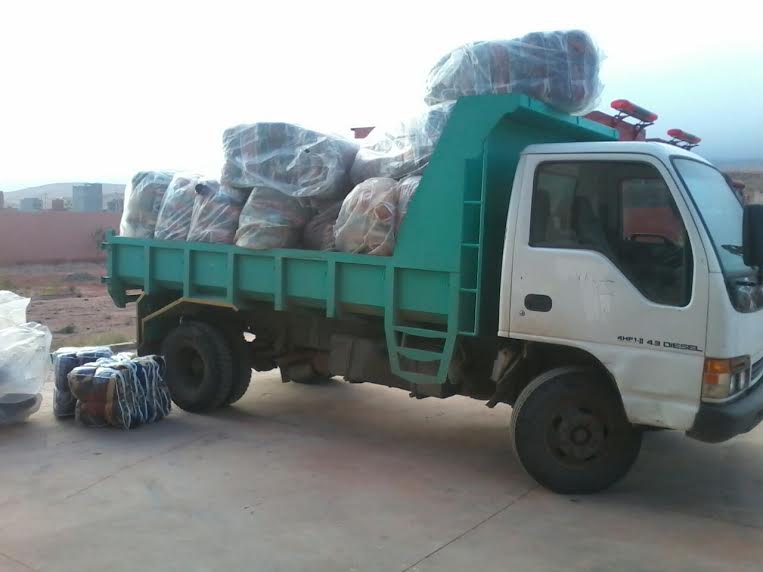 أغطية لمواجهة البرد بتنغير-2