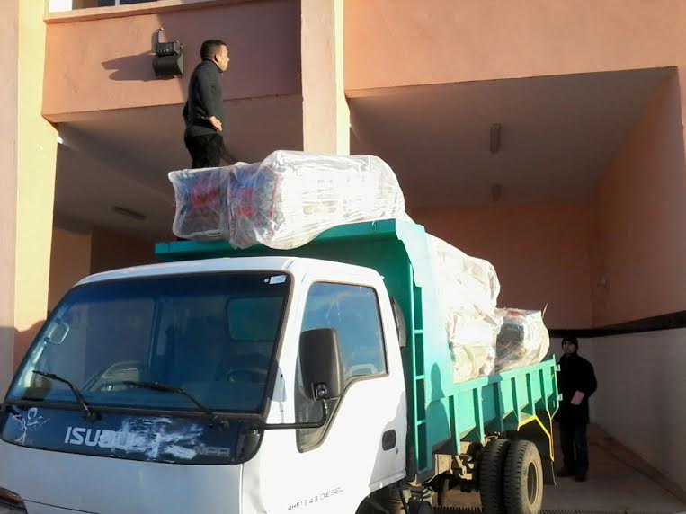 أغطية لمواجهة البرد بتنغير