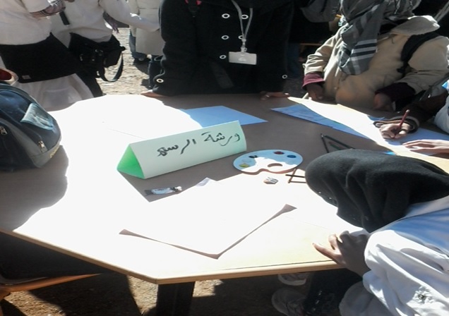 الثانوية التأهيلية أولاد يحيى لكراير تحتفل بالأسبوع الوطني للسلامة الطرقية--2