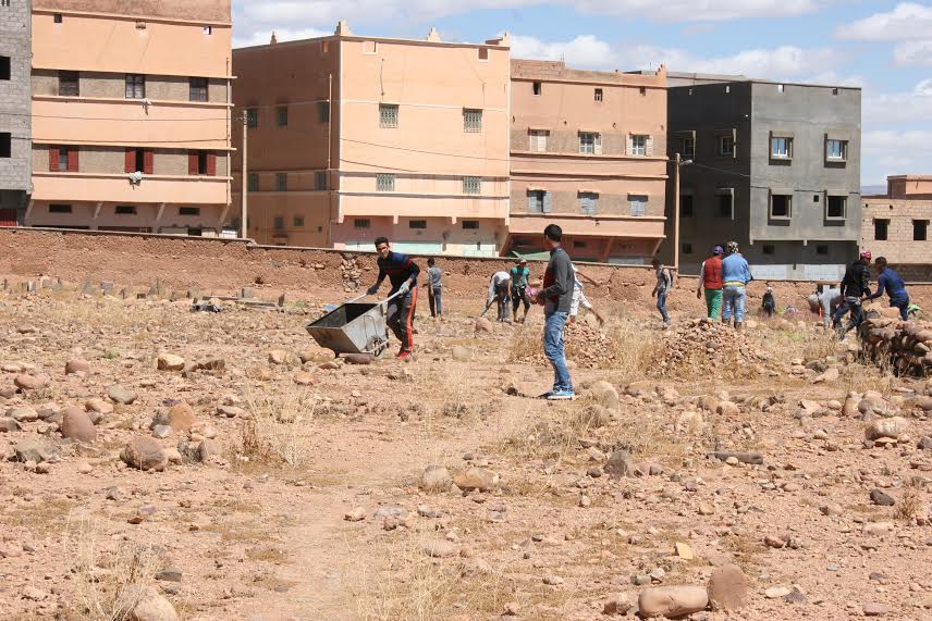 123متطوع يشاركون في تنظيف مقابر زاوية البركة- 6