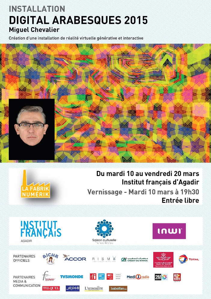 Affiche Miguel Chevalier