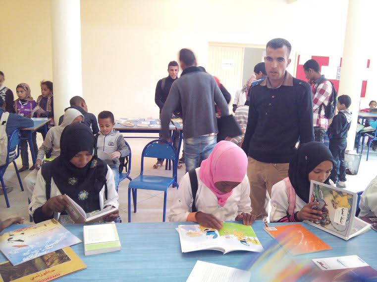 الاتحاد الجمعوي للتنمية و التضامن أولاد يحي ينظم قافلة القراءة-1