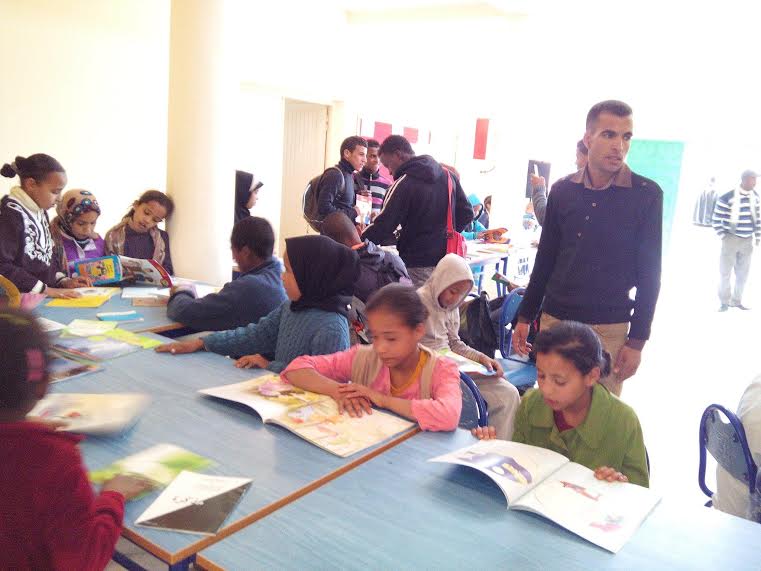 الاتحاد الجمعوي للتنمية و التضامن أولاد يحي ينظم قافلة القراءة-2