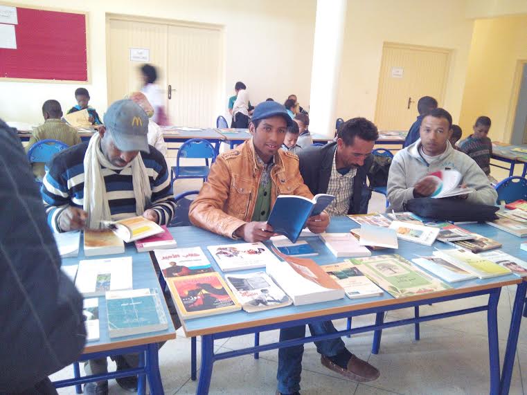 الاتحاد الجمعوي للتنمية و التضامن أولاد يحي ينظم قافلة القراءة-3
