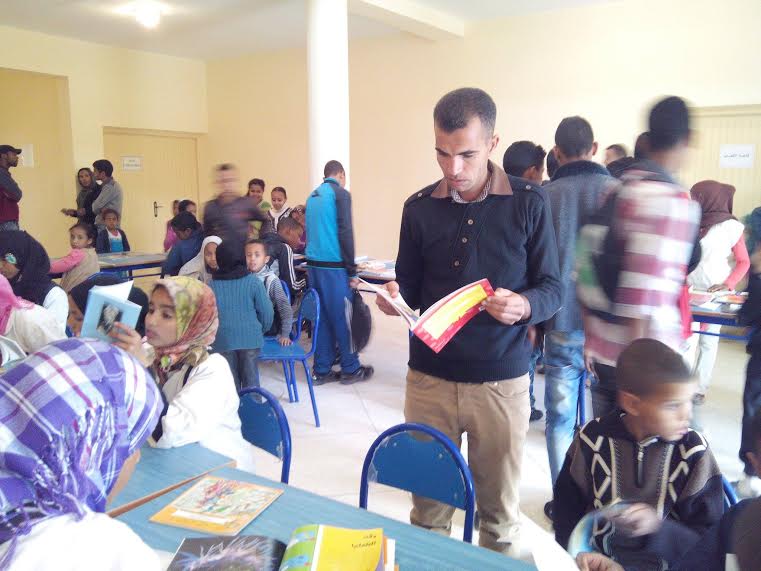 الاتحاد الجمعوي للتنمية و التضامن أولاد يحي ينظم قافلة القراءة