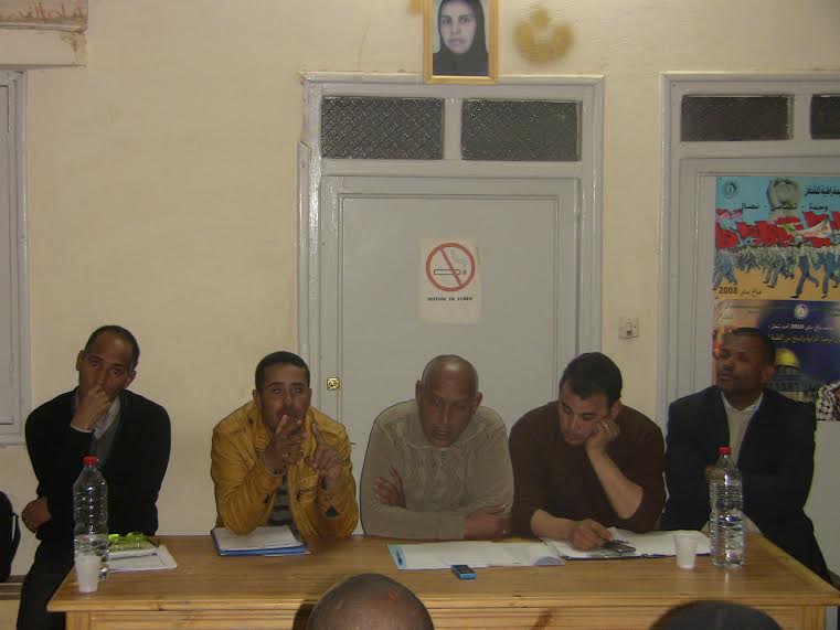 التنسيق النقابي الرباعي بزاكورة ينظم ندوة صحفية لمناقشة الشؤون النقابية والوضع التعليمي الكارثي بالاقليم-1