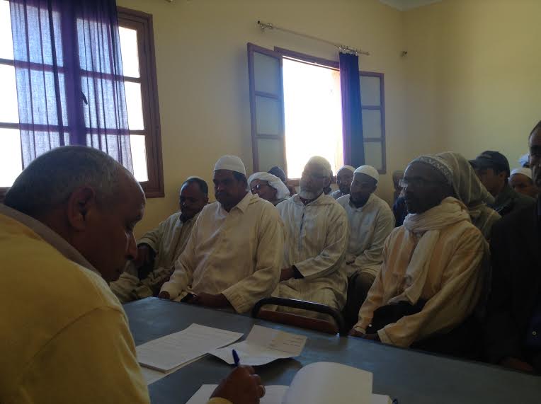 بلاغ حول تأسيس نقابة الفلاحين الصغار بواحات درعة‎-2