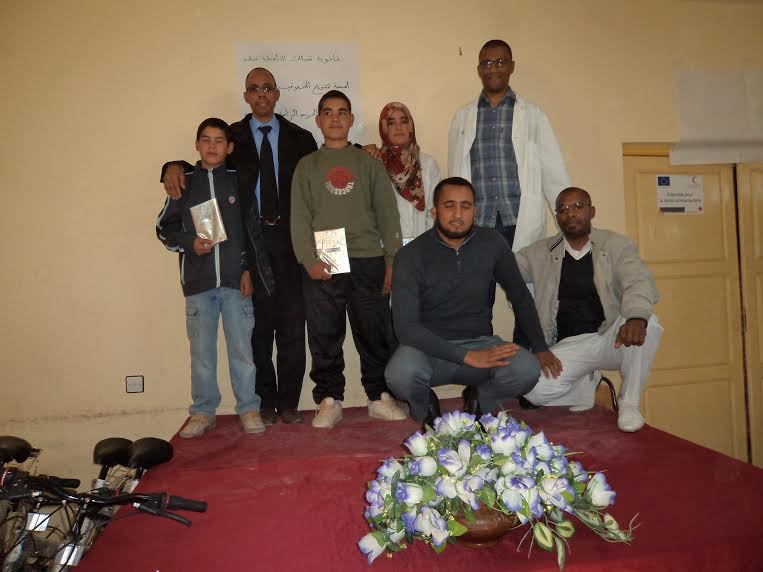 تتويج التلاميذ المتفوقين ومنح درجات هوائية للمستفيدين بثانوية تغبالت‎-1