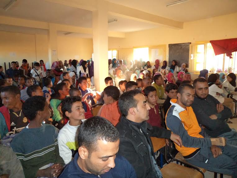 تتويج التلاميذ المتفوقين ومنح درجات هوائية للمستفيدين بثانوية تغبالت‎-2