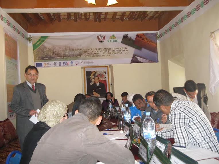 جمعية واحة فركلة للبيئة و التراث تنظم دورة تكوينية باكدز حول الحكامة الجيدة للموارد المائية بالواحات‎ -3