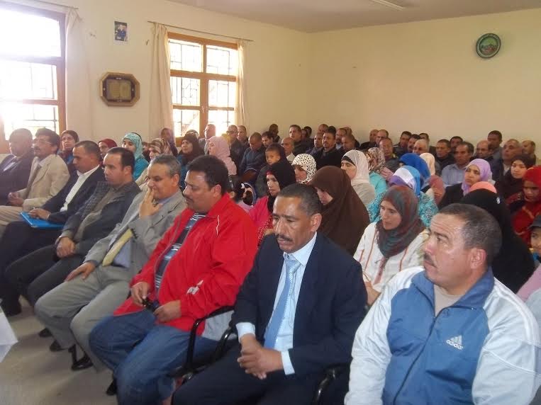 حفل بمناسبة اليوم العالمي للمرأة بثانوية عبد الرحيم بوعبيد الإعدادية بورزازات