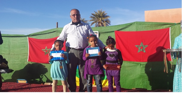 زاكورة  م م الزاوية البرانية تحتفي بالمتفوقين