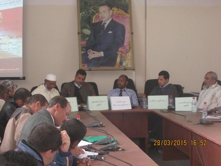 في ندوة علمية بتاكونيت باحثون يدعون إلى ضرورة الاهتمام بالتراث الدرعي -1