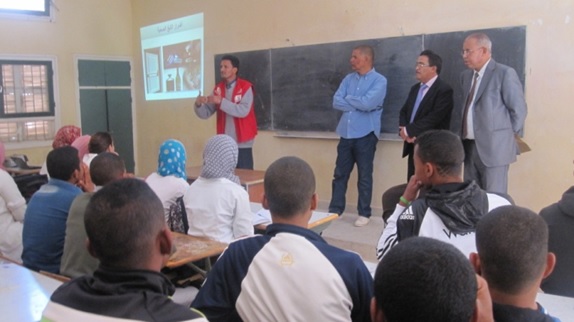 ما يناهز 150 تلميذ يستفيدون من مبادرة الحصول على البطاقات الوطنية داخل المؤسسات التعليمية بالمجال الحضري لمدينة زاكورة -3