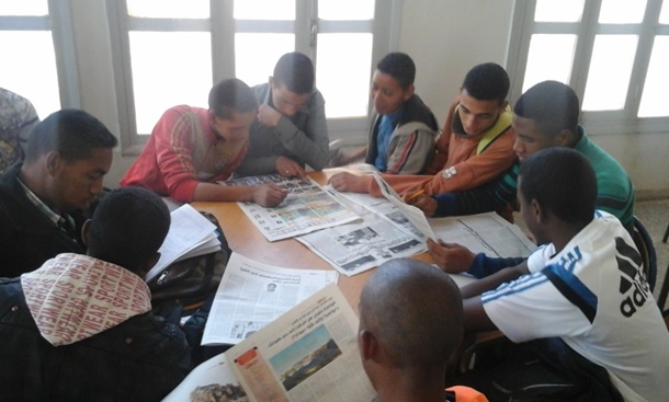 مهنة المتاعب تخلق الحدث في ثانوية الخوارزمي- 1