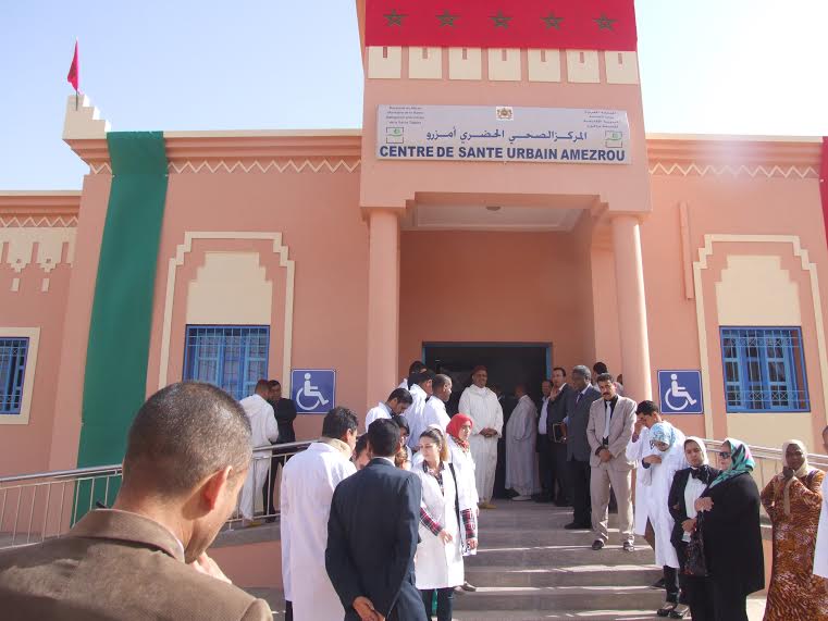 Inaugure du centre de sante a Amzrou-1