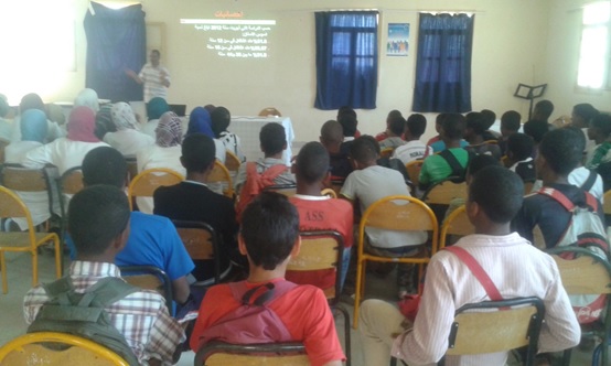 حملة تحسيسية حول أهمية صحة الفم و الأسنان بثانوية مزكيطة الإعدادية