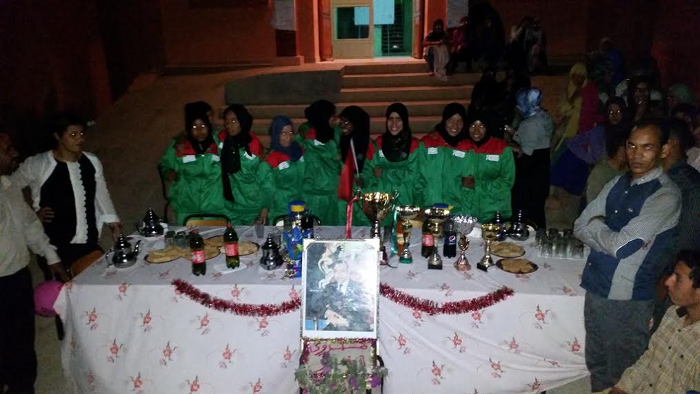 فريق دار الطالبة تازارين يحظى باستقبال جماهيري عند عودته باللقب الوطني من أكادير2