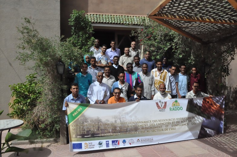 فعاليات المجتمع المدني والمؤسسات تعمل معا على بحث مسألة الموارد المائية بالوسط الواحي