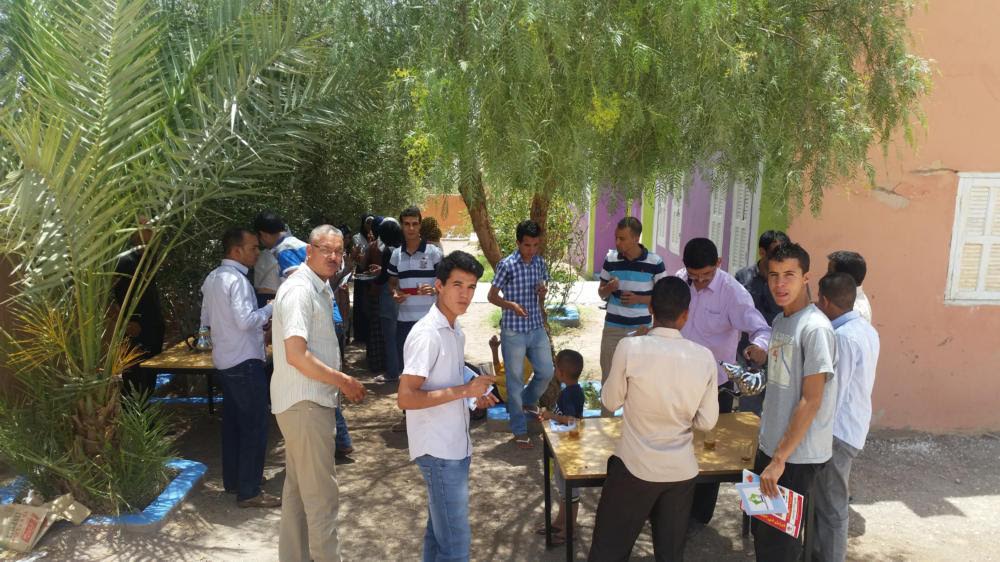 حفل توقيع أول إصدار لكتاب أقلام الفكر و المعرفة بدار الشباب تازارين 2