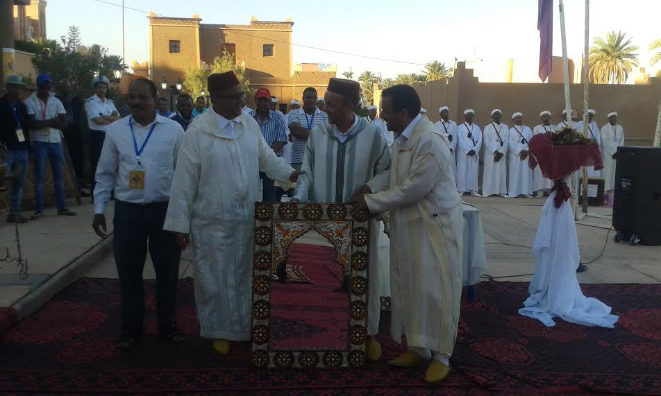 عامل الإقليم يترأس افتتاح الملتقى الأول للصناعة التقليدية بزاكورة