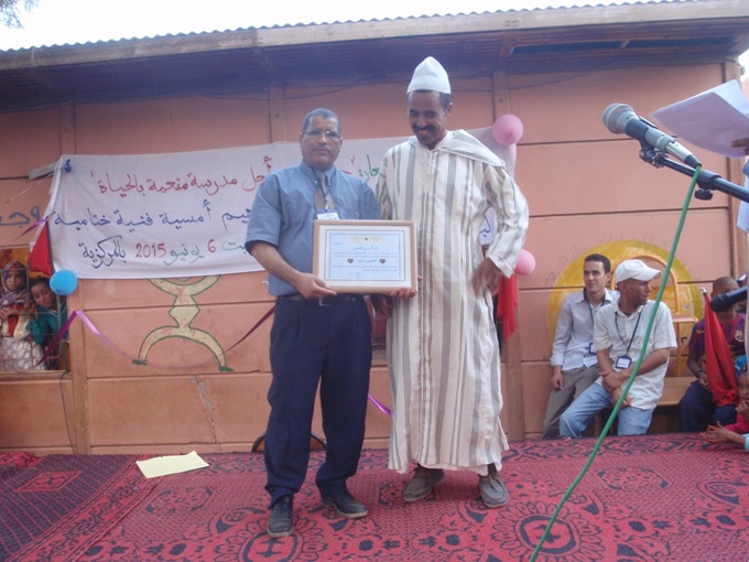 م.م اولاد ابراهيم نيابة زاكورة تنظم أمسية فنية تتويجا لأنشطة أنديتها التربوية 4