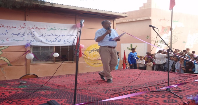 م.م اولاد ابراهيم نيابة زاكورة تنظم أمسية فنية تتويجا لأنشطة أنديتها التربوية