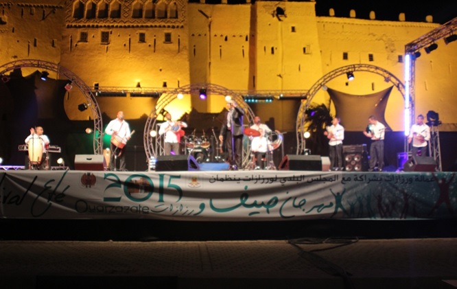 افتتاح الدورة الثالثة لمهرجان صيف ورزازات 2015