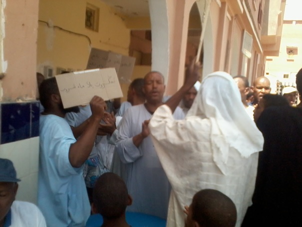 ساكنة تمكروت تحتج على عدم توفر الماء الشروب -4