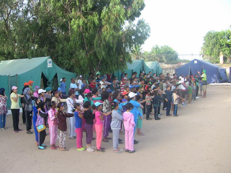 اختتام فعاليات المخيم الصيفي لجمعية التربية و التكوين و التنمية الاجتماعية‎