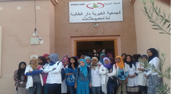 افتتاح دار الطالبة تانسيخت موسم 2015 - 2016