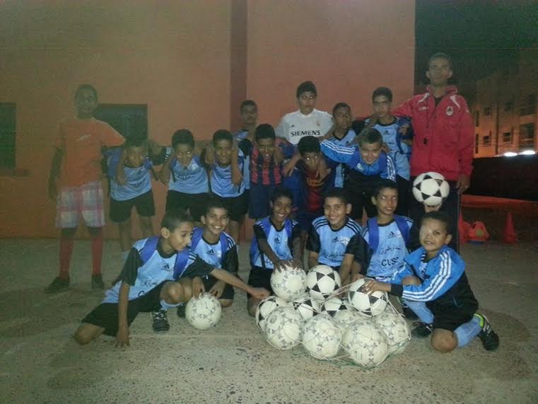 انطلاق تداريب مدرسة كرة القدم بزاكورة‎-3