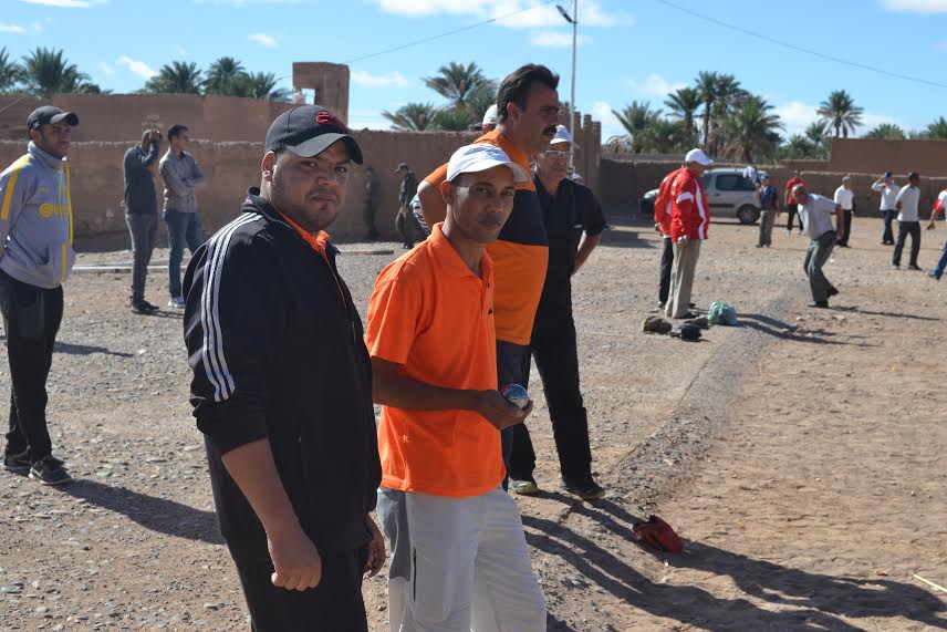 انطلاق فعاليات الدوري الوطني للكرة الحديدية دوري كاس المسيرة الخضراء بزاكورة -4