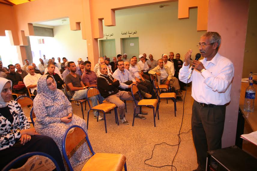 ثانوية عبد الرحيم بوعبيد بورزازات تنظم لقاءا تواصليا بين أطقم المؤسسة والأمهات و الآباء-3