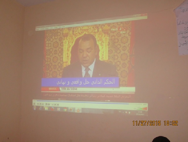 ثانوية أولاد يحيى لكراير نيابة زاكورة تحتفل بعيدي المسيرة الخضراء والاستقلال     4