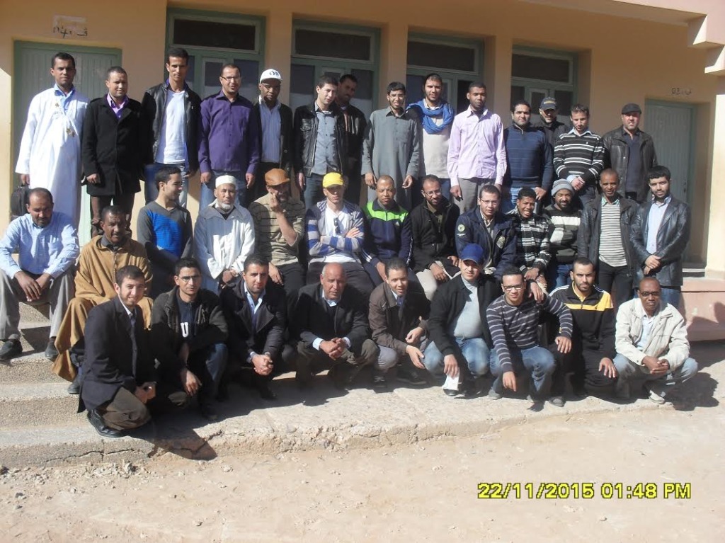 ع العزيز الزياني كاتب محلي للجامعة  الوطنية للتعليم -التوجه الديمقراطي