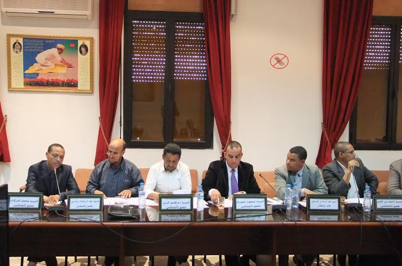 موظفي المجلس الإقليمي لزاكورة من أشبال الحسن الثاني -1