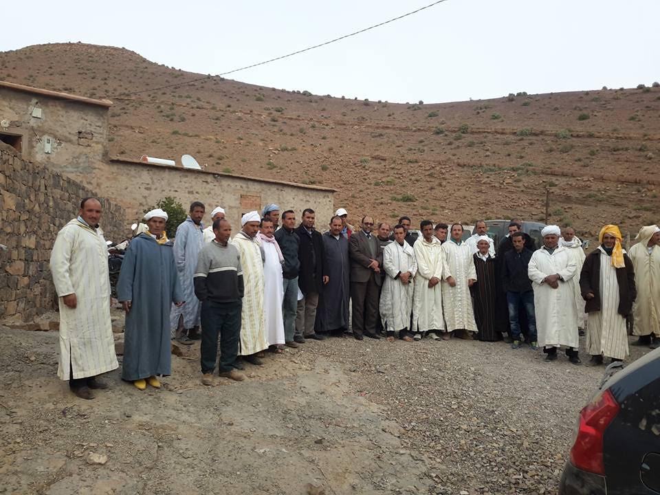 احمد صدقي في دوار تولوالت لمدارسة اشكاليات المنطقة