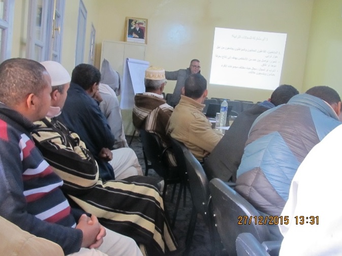 الجماعة القروية لترناتة تنظم أياما تكوينية للمستشارين والموظفين والمجتمع المدني-1
