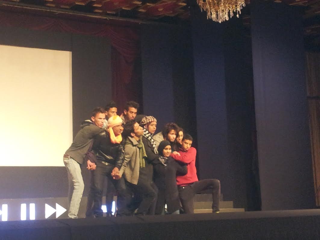 تنظيم المهرجان الجامعي الدولي الأولالسينماالشباب بورزازات-1