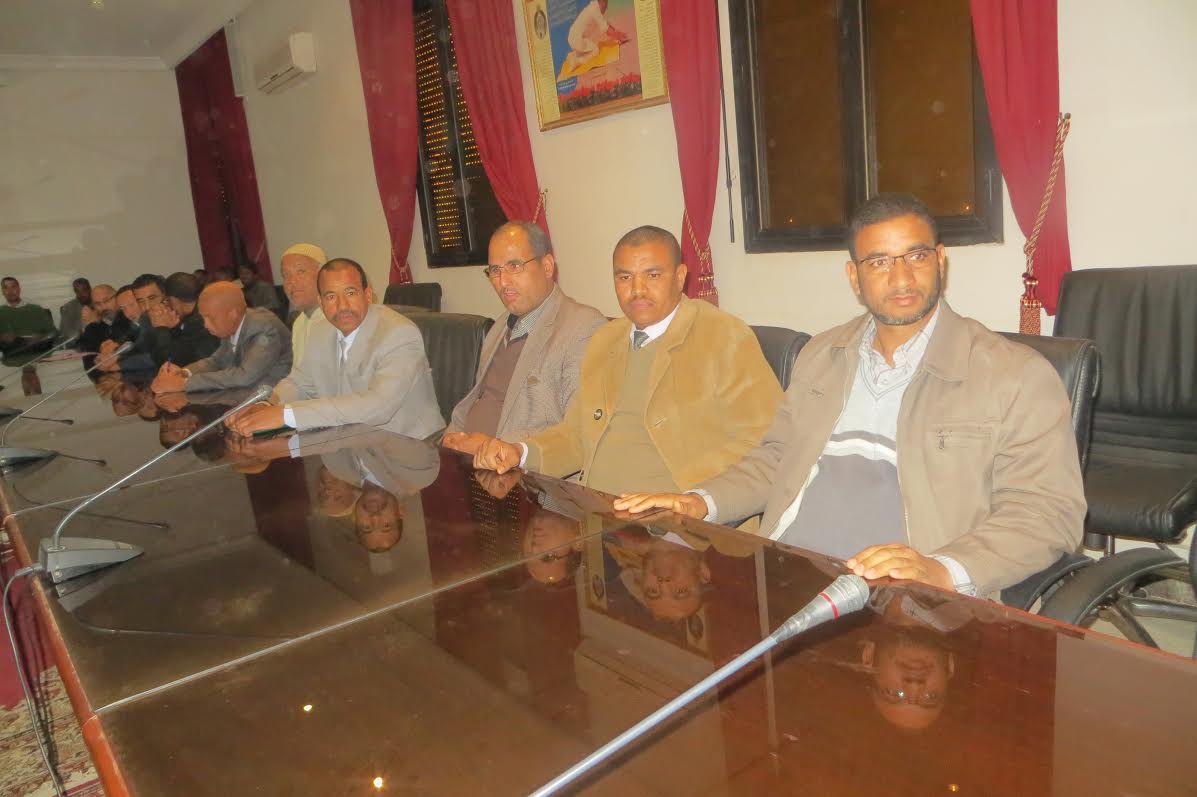 صور انتخاب مجموعة الجماعات الترابية درعة