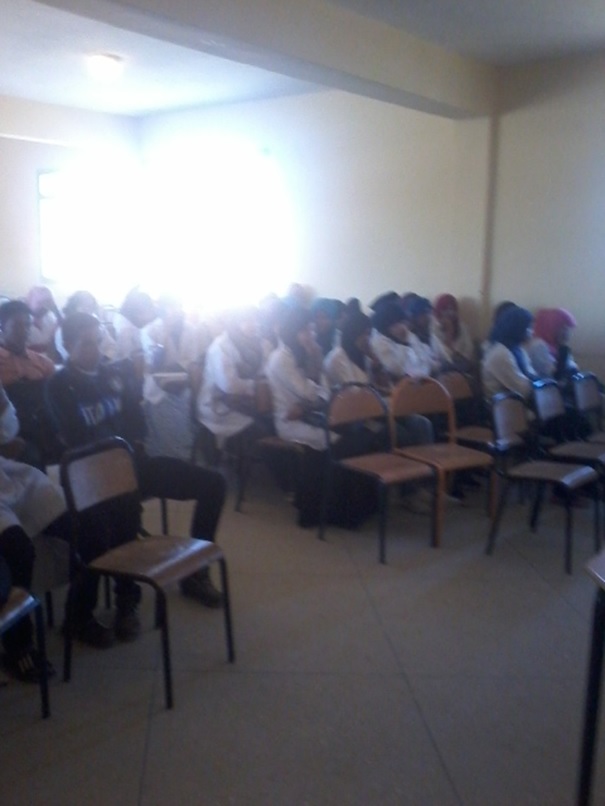 نادي حقوق الإنسان و المواطنة تانوية اولاد يحيى -1