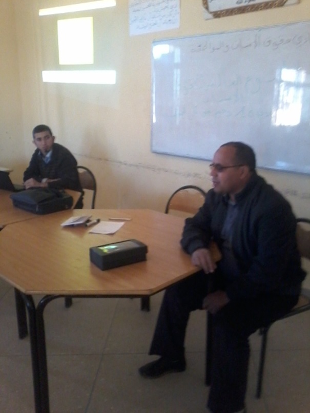 نادي حقوق الإنسان و المواطنة تانوية اولاد يحيى -2