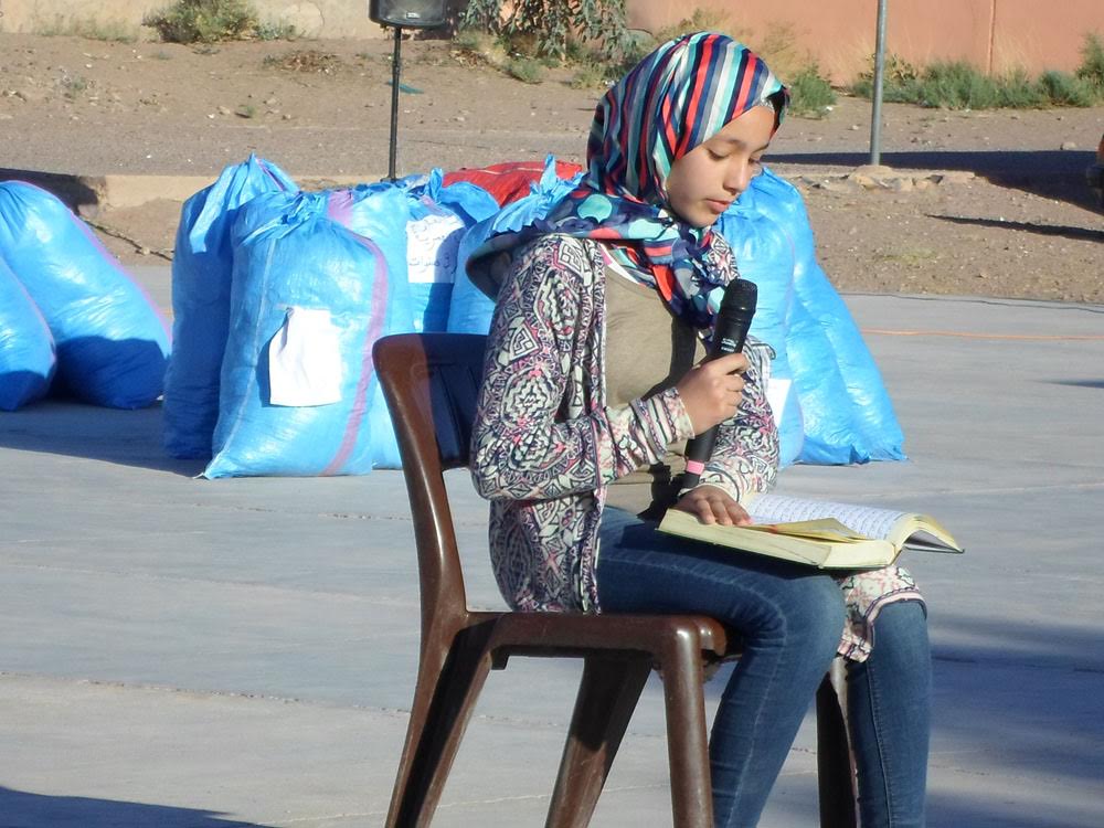 انطلاق الدورة الرابعة لقافلة  التعاون لدعم التمدرس بورزازات0