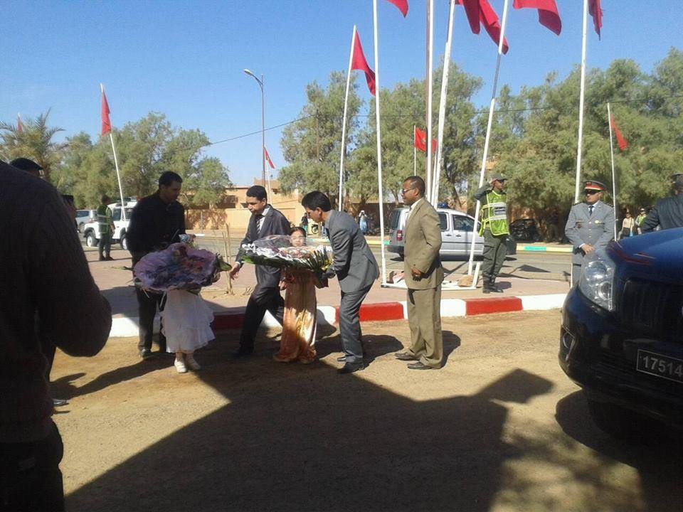 الاحتفال بالذكرى 58 للزيارة التاريخية لبطل التحرير جلالة المغفور له محمد لخامس إلى محاميد الغزلان -1