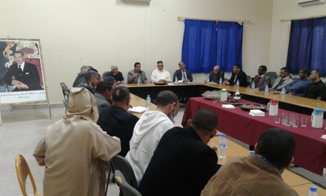 تعيين السيد ابراهيم أوجيل على رأس نيابة وزارة التربية الوطنية بزاكورة