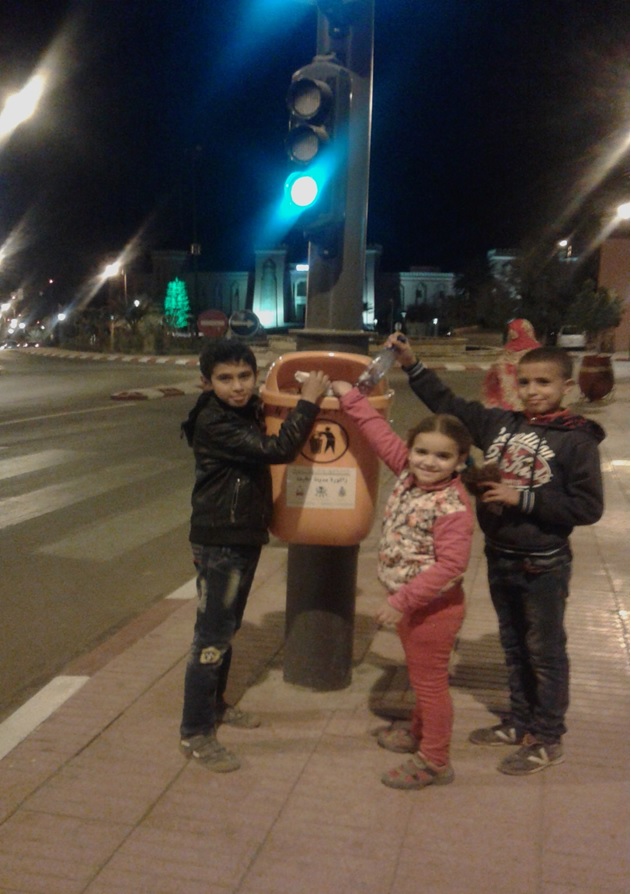 حاويات قمامة جديدة بزاكورة -2